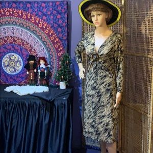 STUNNING NEW DIRECTIONS MIDI DRESS